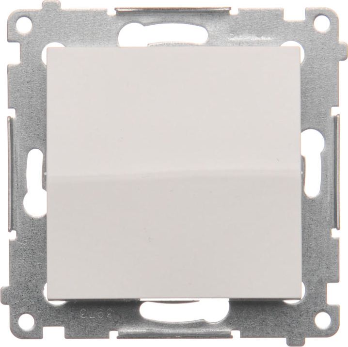 Kontakt-Simon Przycisk pojedynczy Simon 54 zwierny 16AX 250V biały (DP1A.01/11)