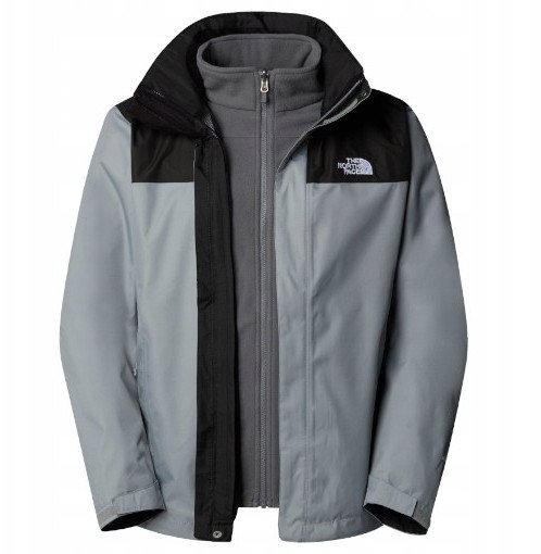 Kurtka The North Face M Evolve II Triclimate męska : Kolor - Szary, Rozmiar - XS