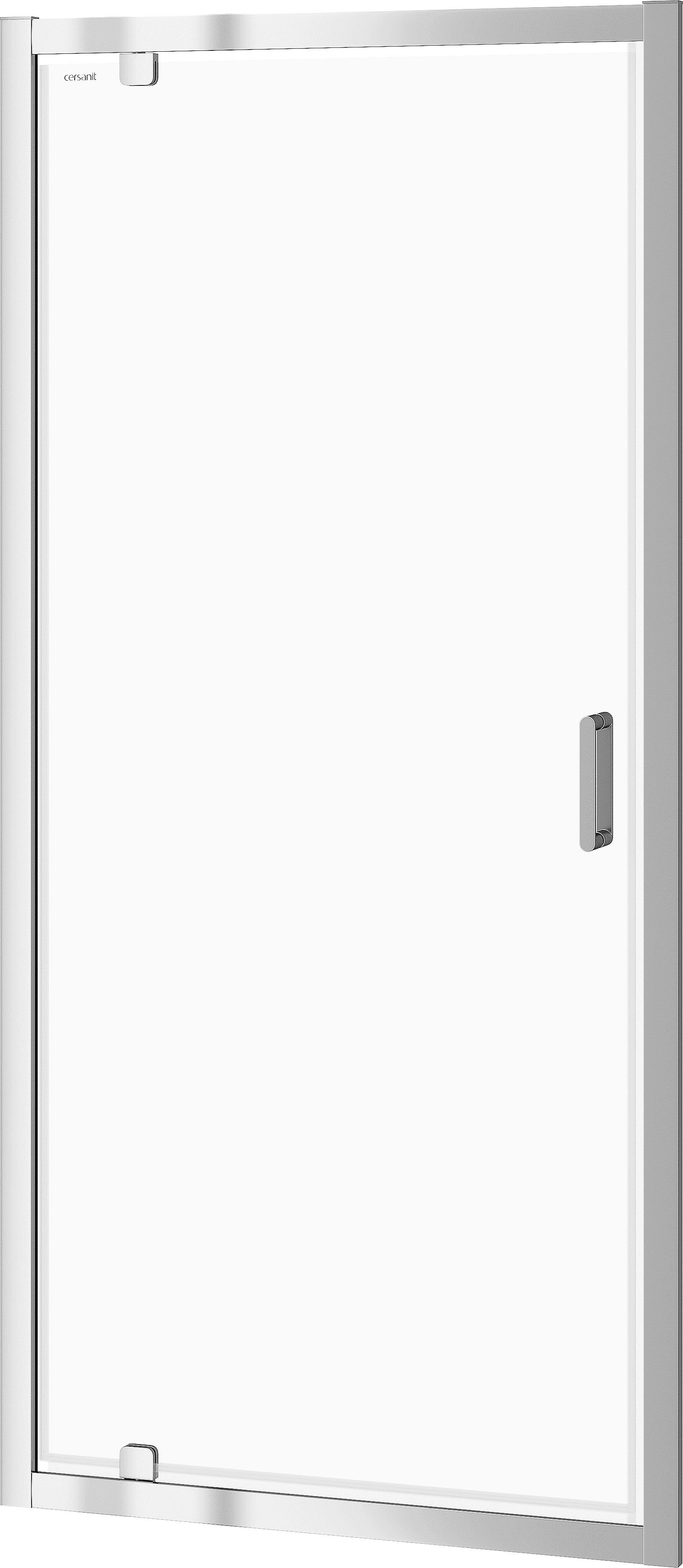 Cersanit drzwi pivot kabiny kwadratowej Arteco 90x190 szkło transparentne (S157-008)