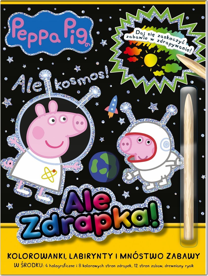 Media Service Zawada Świnka Peppa Ale zdrapka! cz3 Ale kosmos! 22892