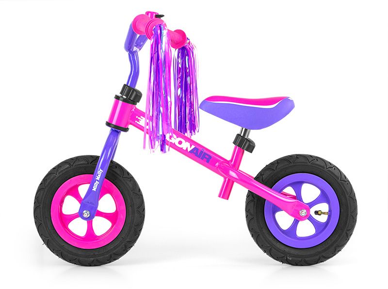 Rowerek biegowy Milly Mally Rowerek Biegowy Dragon Air różowy (1634)