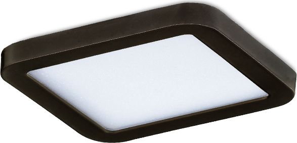 Azzardo Oprawa podtynkowa kostka czarna AZzardo SLIM 9 SQUARE pod karton-gips LED AZ2833