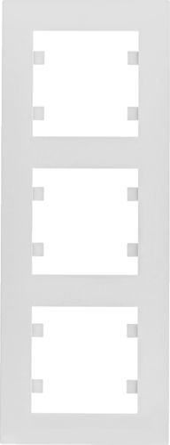 Hager Lumina intense ramka 3-krotna pionowa biała (WL5630)