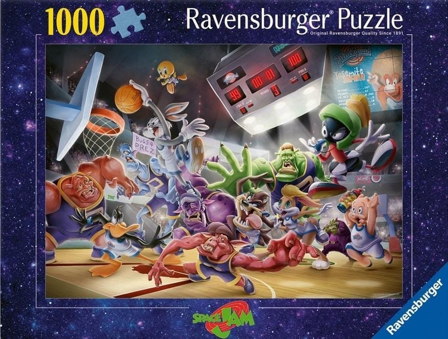 Ravensburger Puzzle Kosmiczny Mecz 1000 elementów