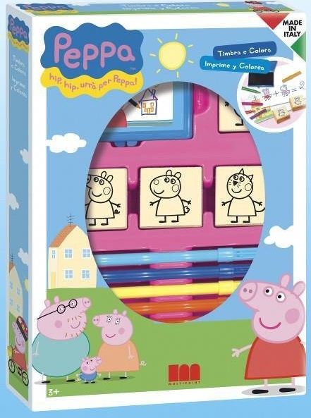 Dante Pieczątki Peppa w pudełku 27875 DANTE p12