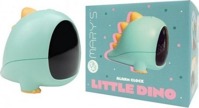 Budzik mały dino zielony