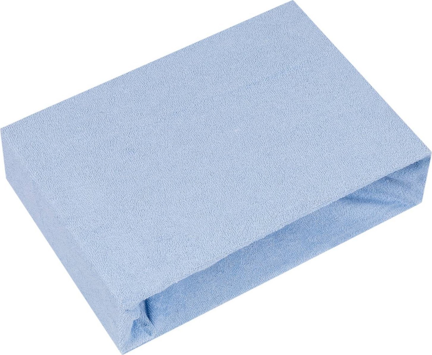 Infantilo Prześcieradło 120x60 nieprzem. niebieski Frotte Infantilo
