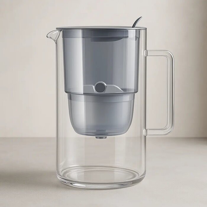 Dzbanek filtrujący Aquaphor Woda filtracja krążek Glass MF+