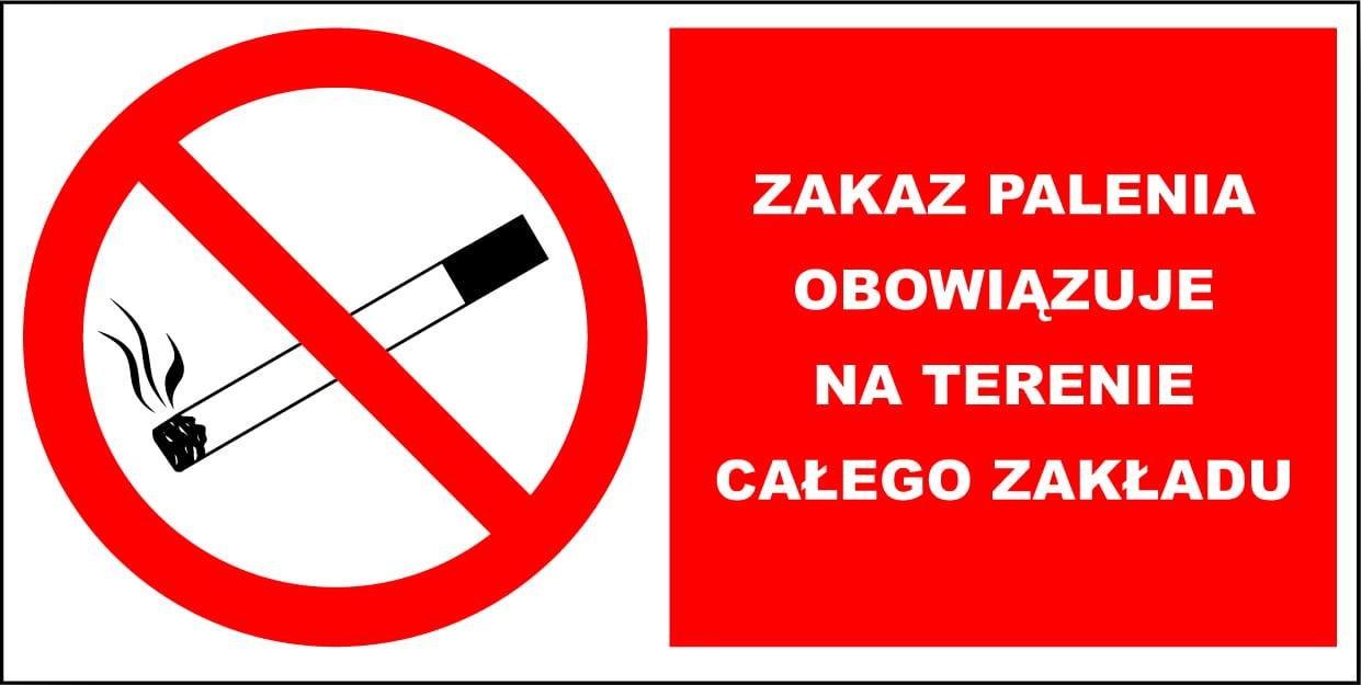 Mój dom Zi-39 Zakaz Palenia Obowiązuje Na Terenie Całego Z