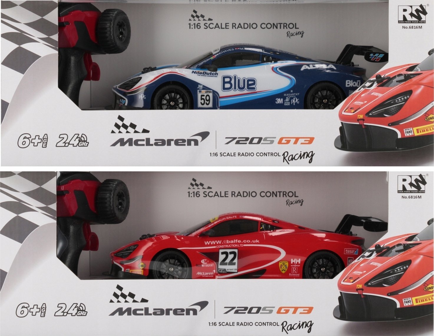 Mega Creative AUTO OSOB R/C FF LIC MCLAREN 44X17X17MIX2 MC 12