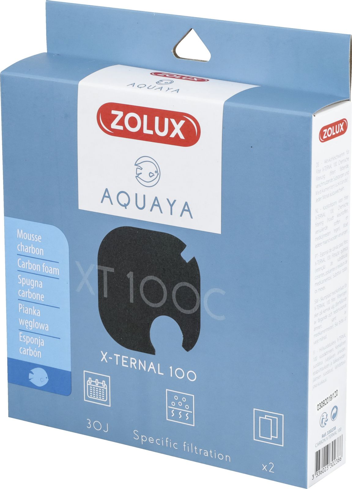 Zolux AQUAYA Wkład Carbon Xternal 100