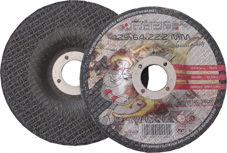 Mar-Pol RAPID TARCZA DO SZLIFOWANIA METALU 125 x 6,4 x 22,2mm MAR-POL