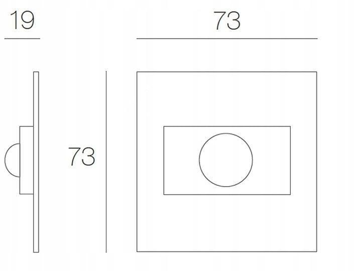 Oprawa schodowa SKOFF Oprawa Tango PIR 120 Motion Sensor (MD-TAN-K-0-1-ML-ML-01)