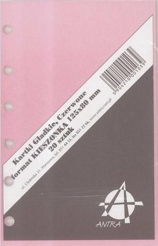 Antra Wkład do organizera K Czysta czerwona (270076)