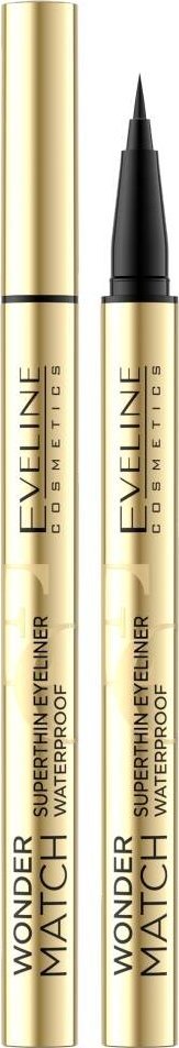 Eveline Eveline Wonder Match wodoodporny precyzyjny eyeliner Deep Black