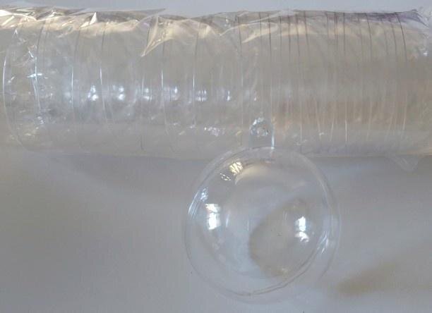 Kula transparentna 6cm 10szt