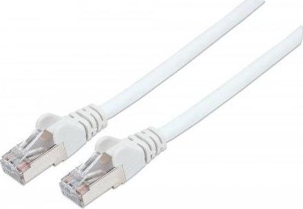 Intellinet Network Solutions Patchcord RJ45 S / FTP Cat6 0,5m LSOH dźwignie. biały (735254)