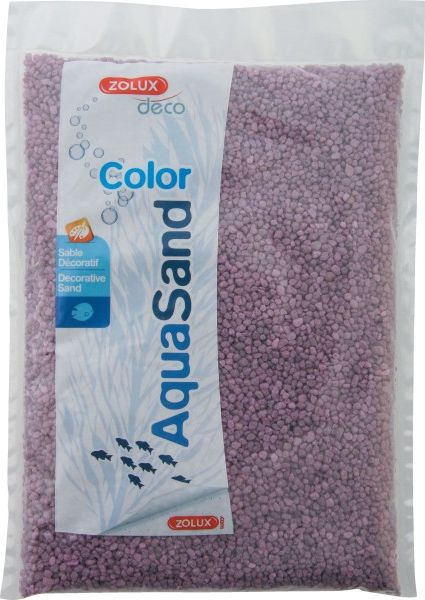 Zolux Aquasand Color liliowy fiolet 1kg