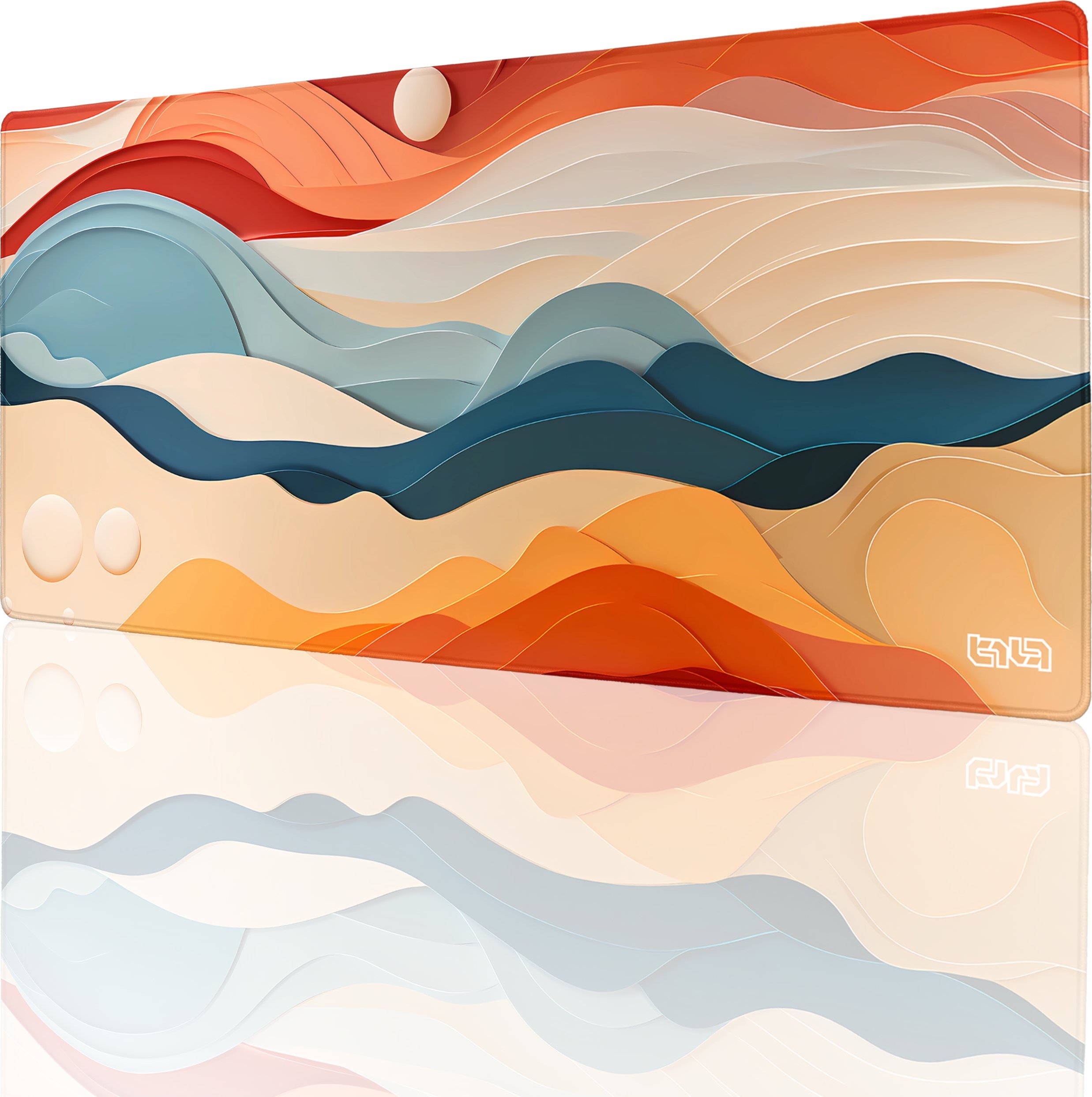 Podkładka Tilt PODKŁADKA POD MYSZ GAMINGOWA Miraż Pustynnych Fal 90x40 TILT Na biurko