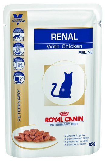 Royal Canin Veterinary Diet Feline Renal Kurczak saszetka 85g