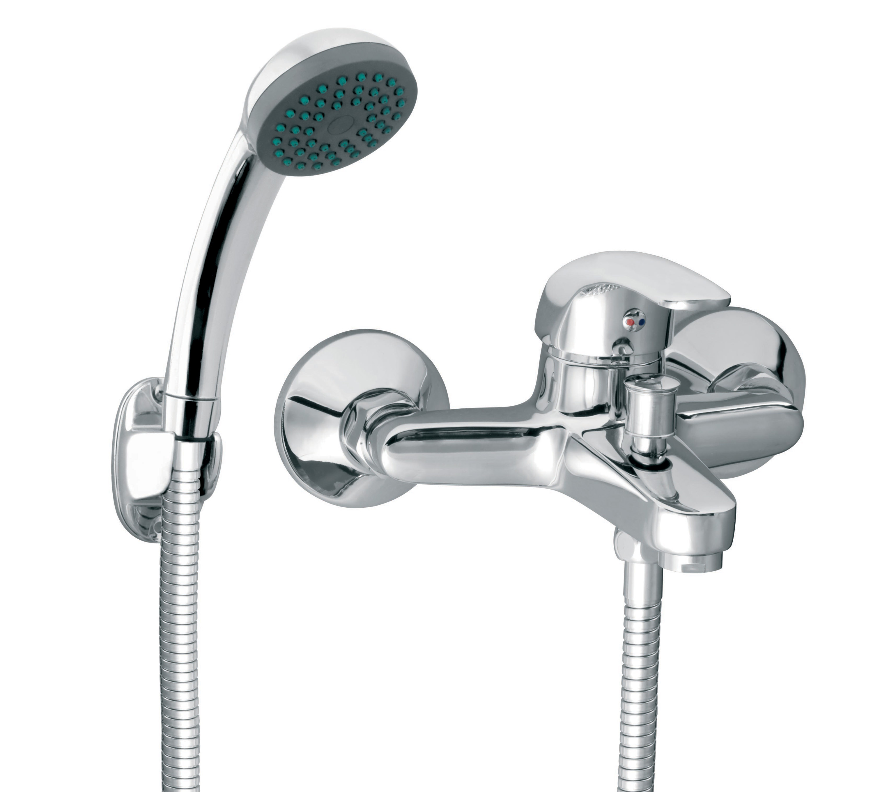 Bateria wannowa Ferro Vasto ścienne chrom (BVA11)