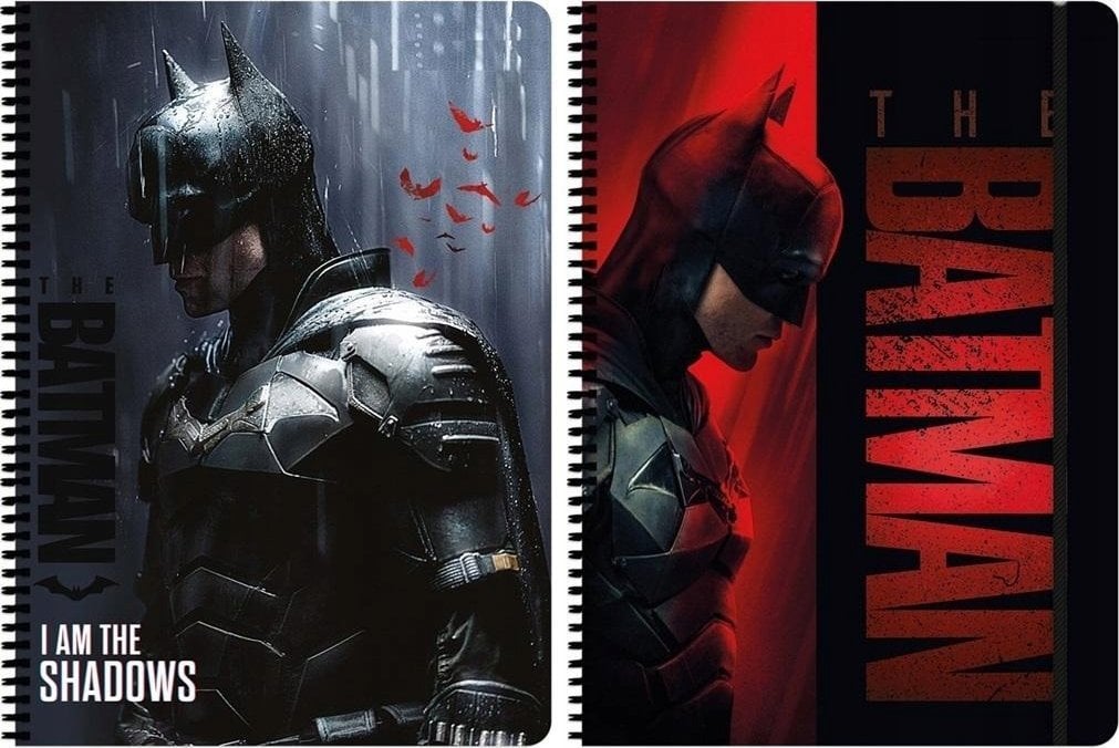 Teka Kołozeszyt A4/80K kratka Batman (5szt)
