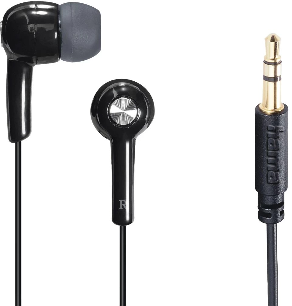 Słuchawki Hama Gloss czarne (001841310000)