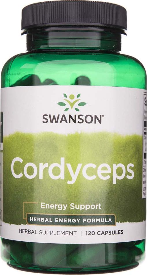 Swanson Swanson - Kordyceps, 600mg, 120 kapsułek