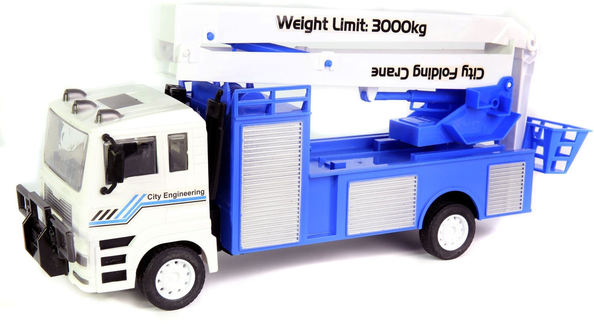 Samochód dźwig służby miejskie z napędem typu friction