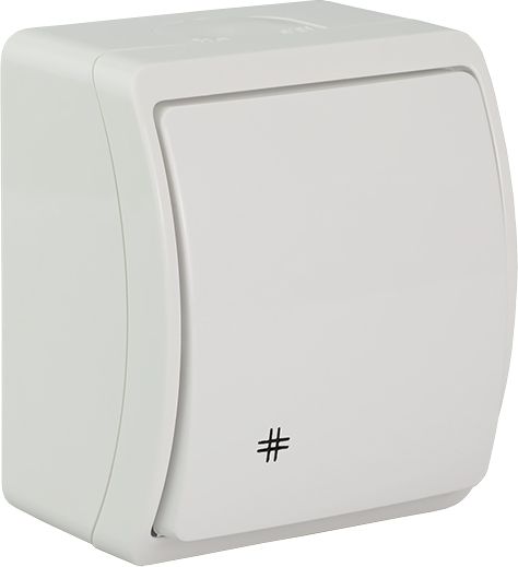 Elektro-Plast Koala Łącznik krzyżowy n/t IP44 biały VW 154-01 (61.331)