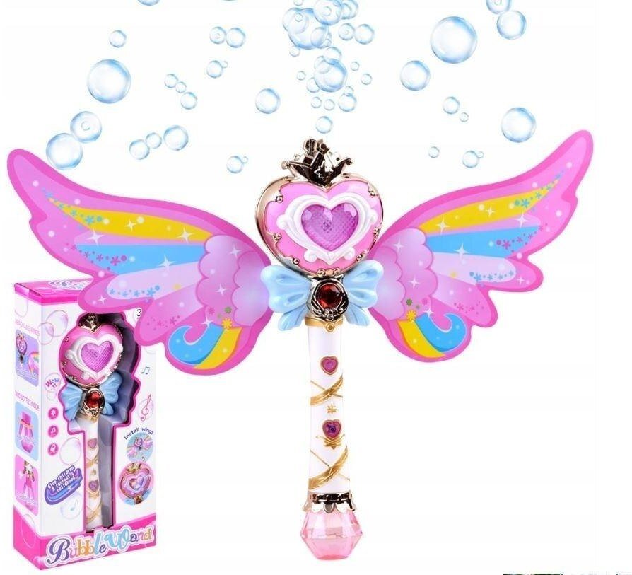 Różdżka z światłem i bańkami