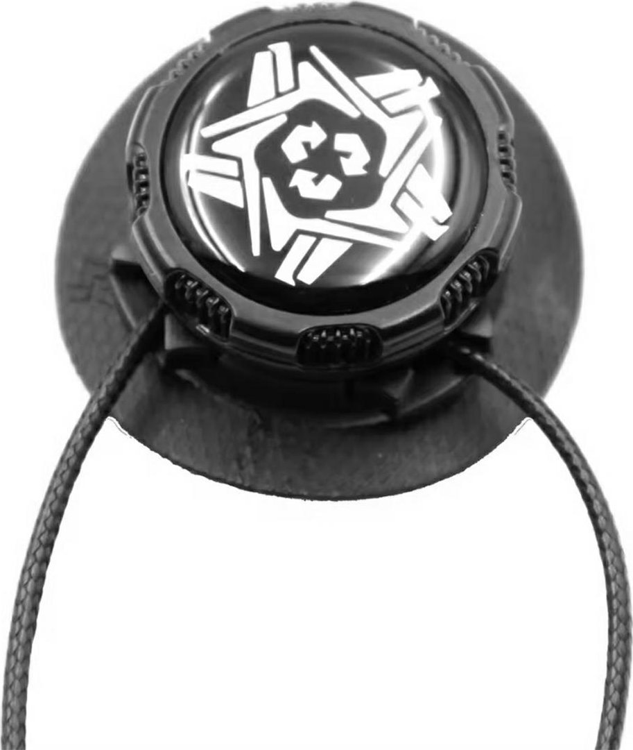 ATL DA206A Sznurowadła zapinka obrotowa czarne