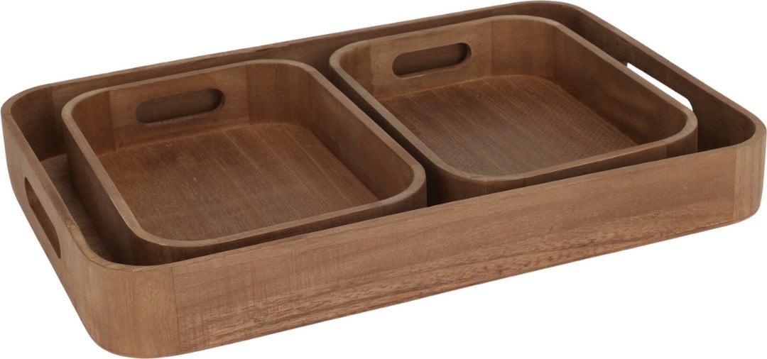 Tace do serwowania w różnych rozmiarach, 3 szt.