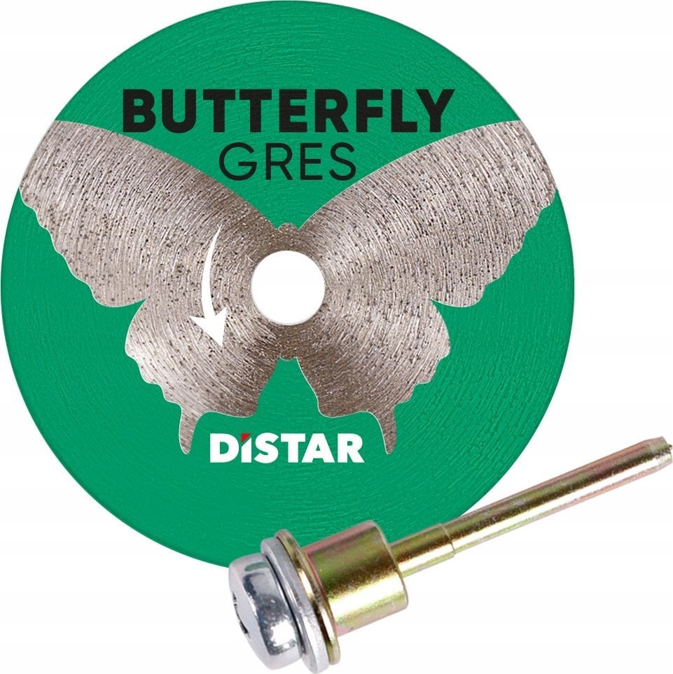 DISTAR TARCZA DIAMENTOWA BUTTERFLY 45 x 0,6 x 5,8/3,2-3,0F Z TRZPIENIEM