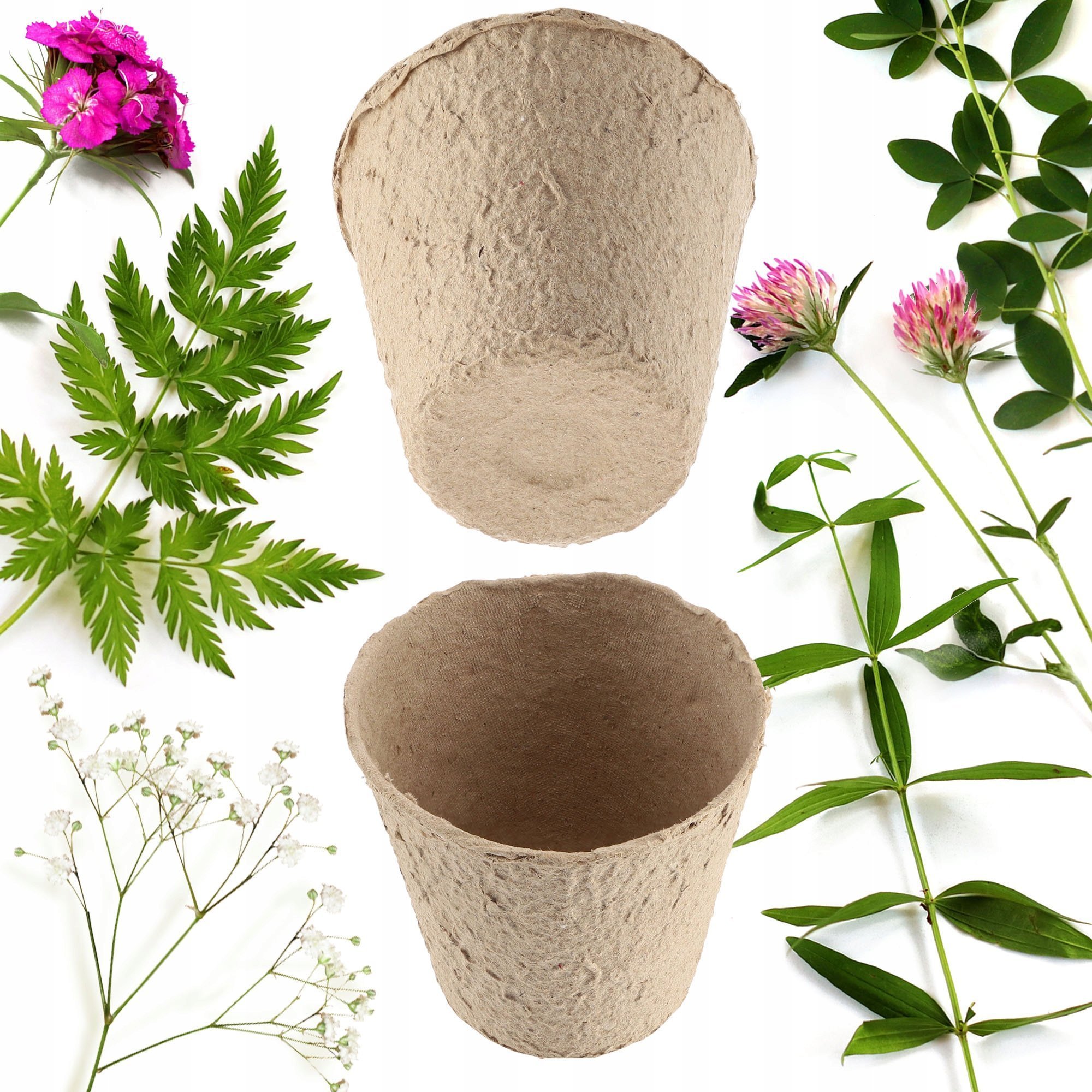 Kadax Doniczki Torfowe Na Rozsady Sadzonki 8cm 24szt.