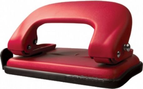 Dziurkacz Tetis GD008-AC 10 kartek Czerwony (WIKR-047284)