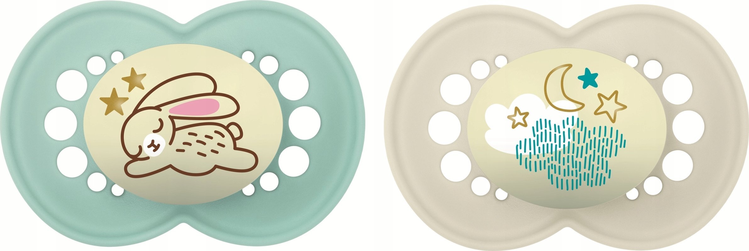 MAM Smoczek Original Night 6+ Unisex 2 szt. MAM-831355