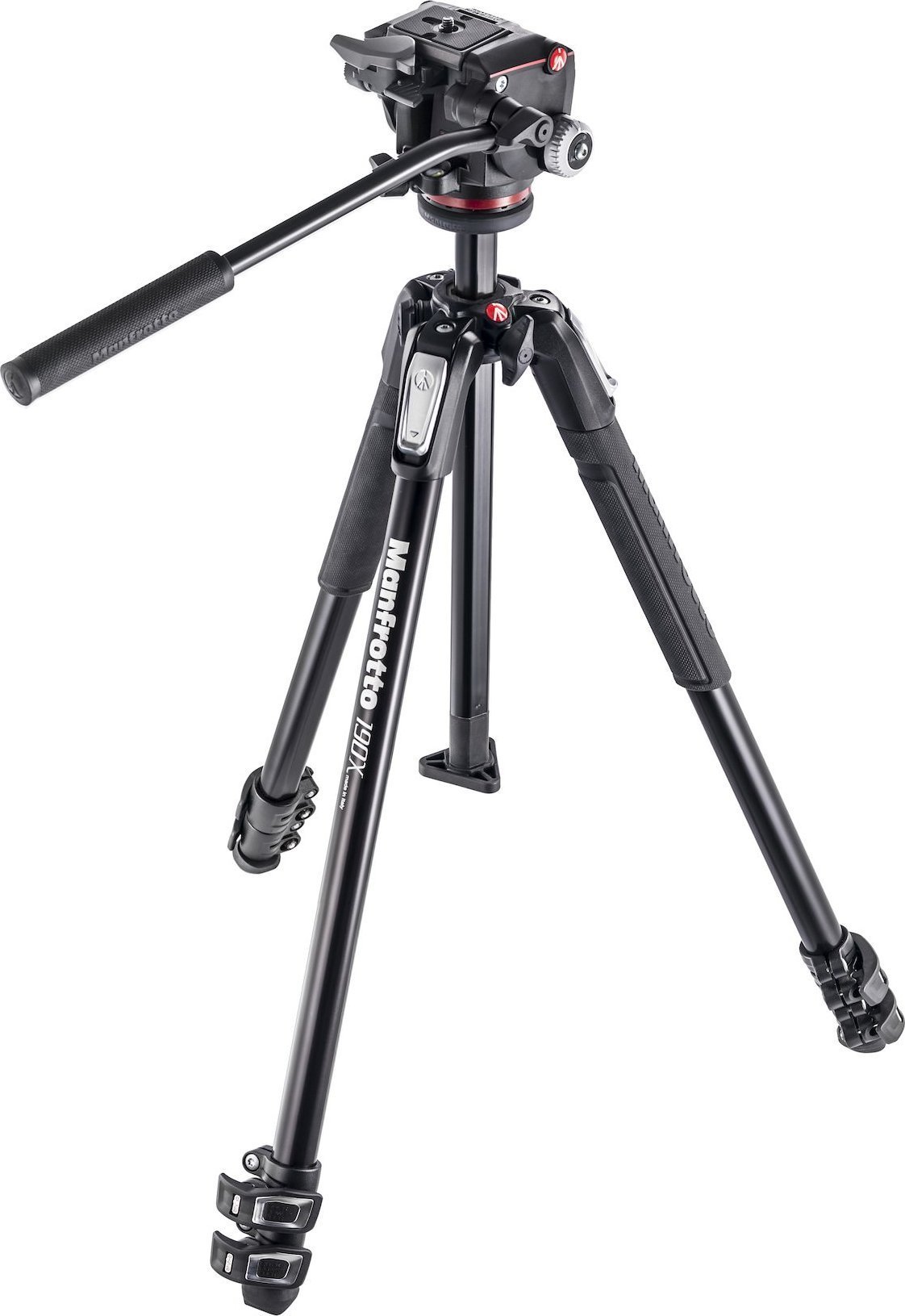 Statyw Manfrotto Statyw video Manfrotto MK190X3-2W aluminium, głowica MHXPRO-2W