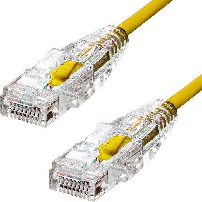 ProXtend ProXtend Slim U/UTP CAT6 LSZH AWG 28 Yellow 4M
