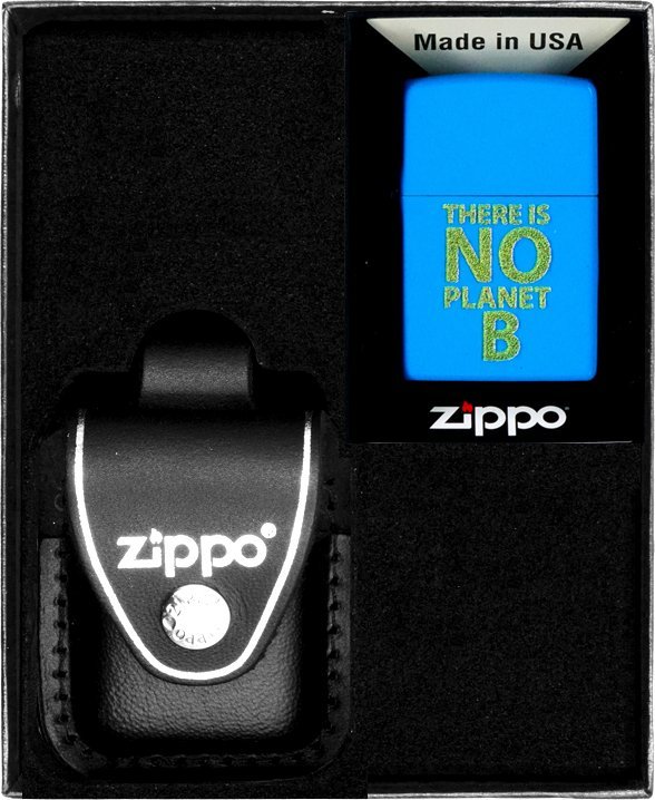 Zestaw ZIPPO Zapalniczka NO PLANER B Prezentowy No3