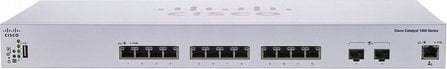 Switch Cisco Cisco Catalyst 1300-12XT-2X - Switch - L3 - Smart - 12 x 10GBase-T + 2 x 10 Gigabit SFP+ - an Rack montierbar