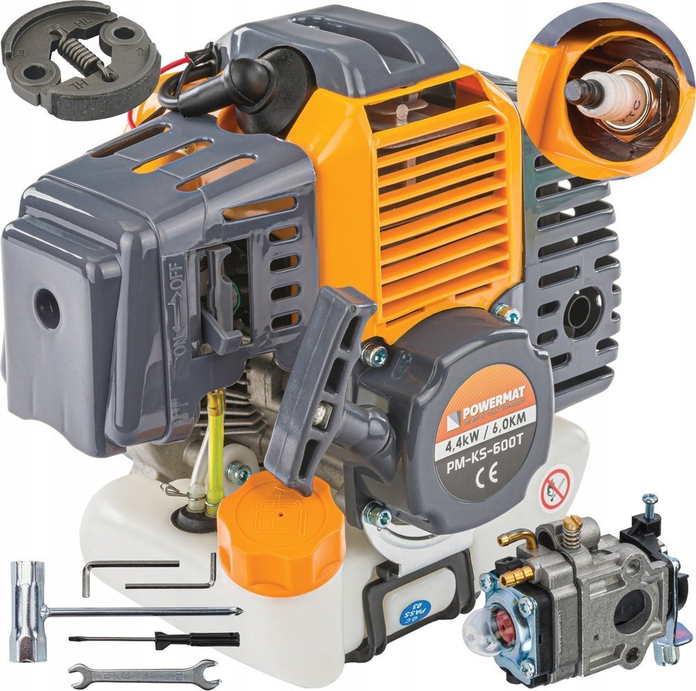 Silnik Do KOSY Spalinowej Kosa SPALINOWA Podkaszarka Wykaszarka 6KM