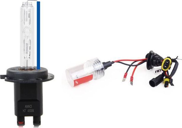 AMiO Żarówka ksenonowa, żarnik xenon H7 8000K