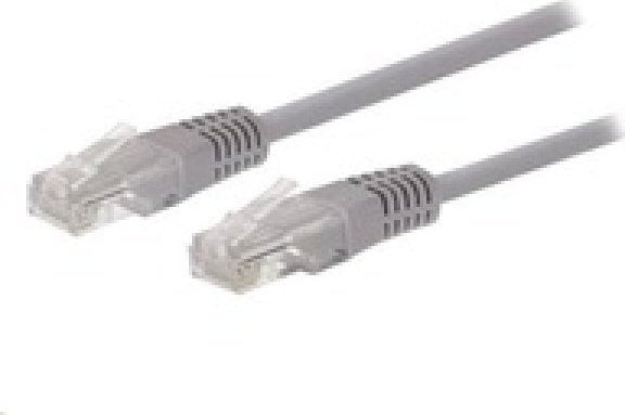 C-Tech Kabel C-TECH patchcord Cat5e, UTP, šedý, 1,5m