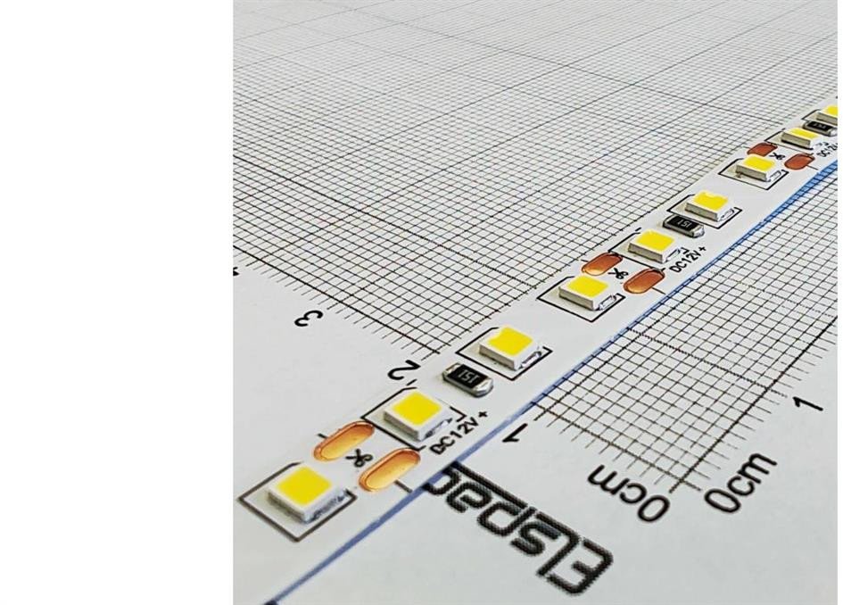 Taśma LED 2835 4000K 120l/m 12V 10W IP20 rolka 5m