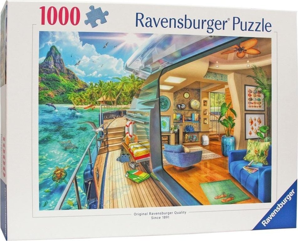 Ravensburger Puzzle Rejs w tropiki 1000 elementów