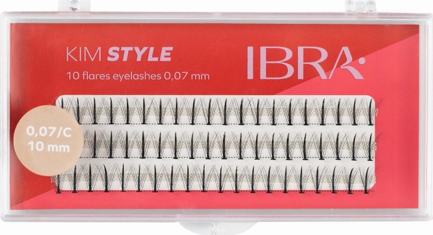 Ibra Kępki rzęs Kim Style 10mm IBRA Makeup