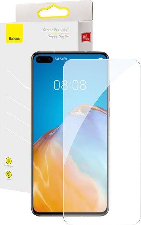 Baseus Szkło hartowane przezroczyste dla HUAWEI P40 Baseus