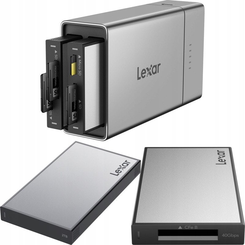 Lexar Professional Workflow Go I with CFexpress 4.0 Type B reader and 2TB SSD