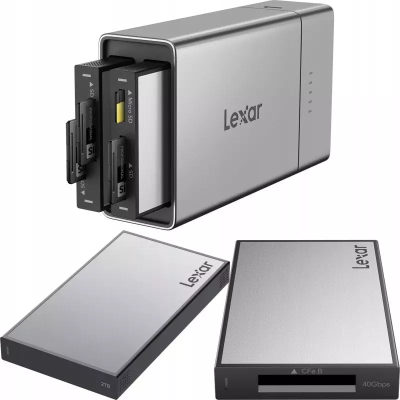 Lexar Professional Workflow Go I with CFexpress 4.0 Type B reader and 2TB SSD